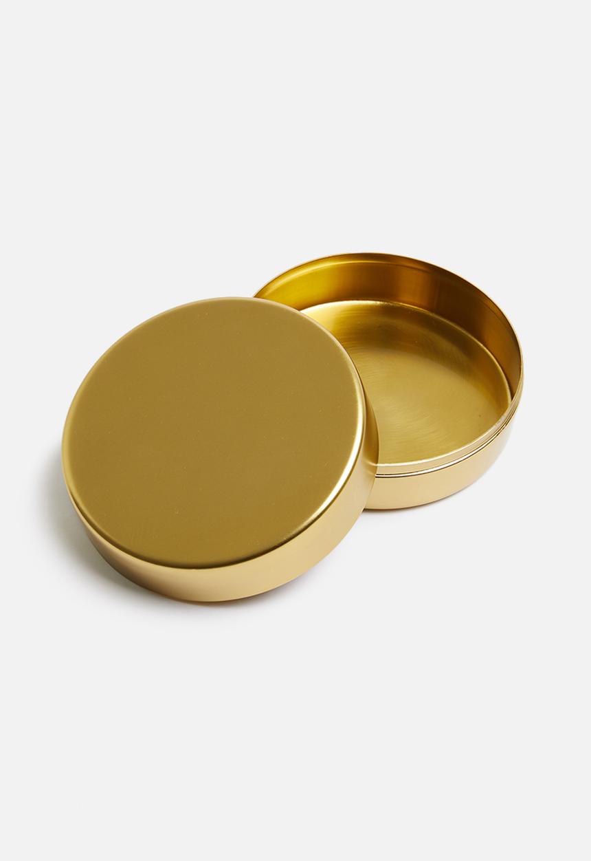 Sixth Floor - Lume storage box - gold