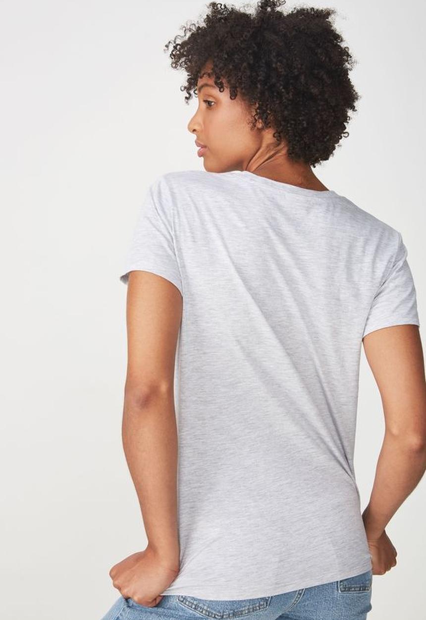 Cotton On - Classic tv movie T-shirt - grey
