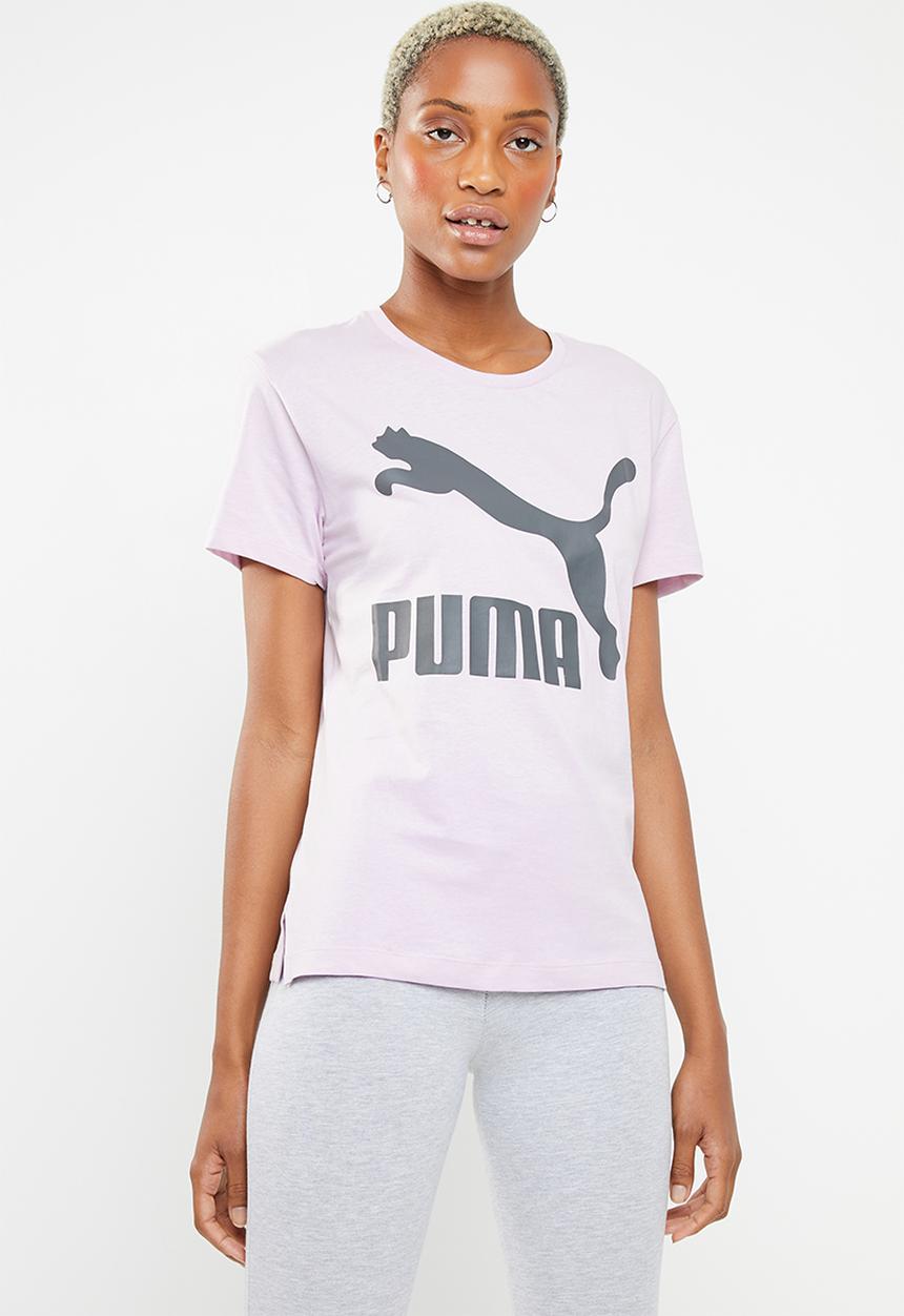 PUMA - Classic logo tee - purple