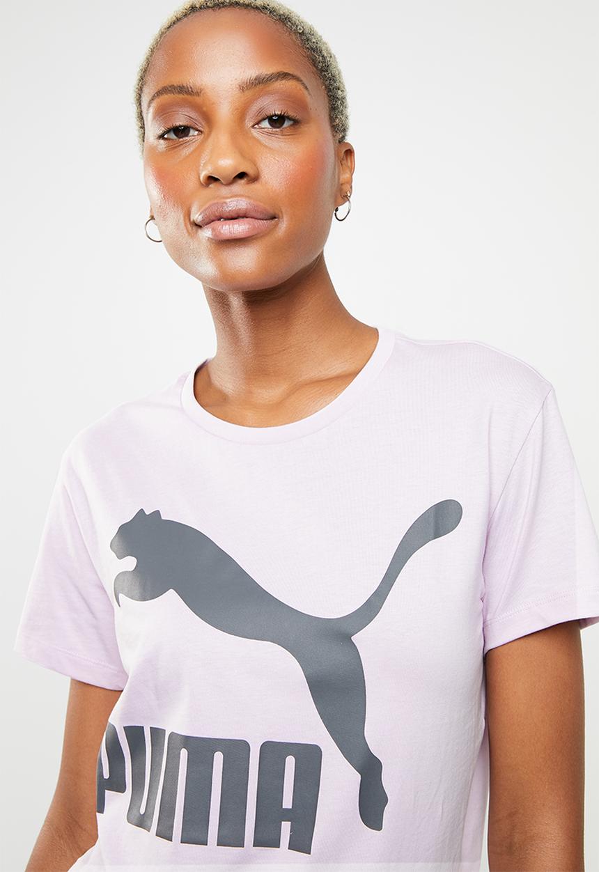 PUMA - Classic logo tee - purple