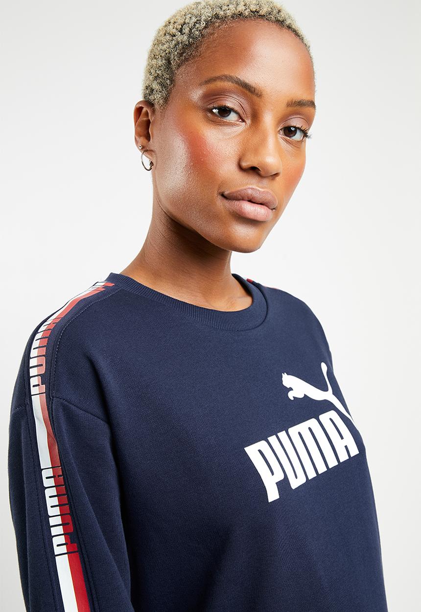 PUMA - Tape detail dress - navy