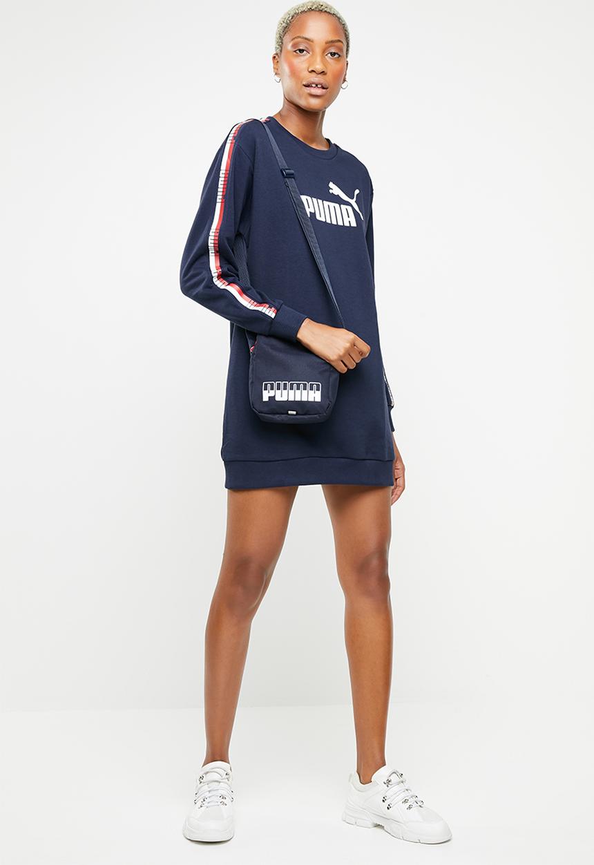 PUMA - Tape detail dress - navy