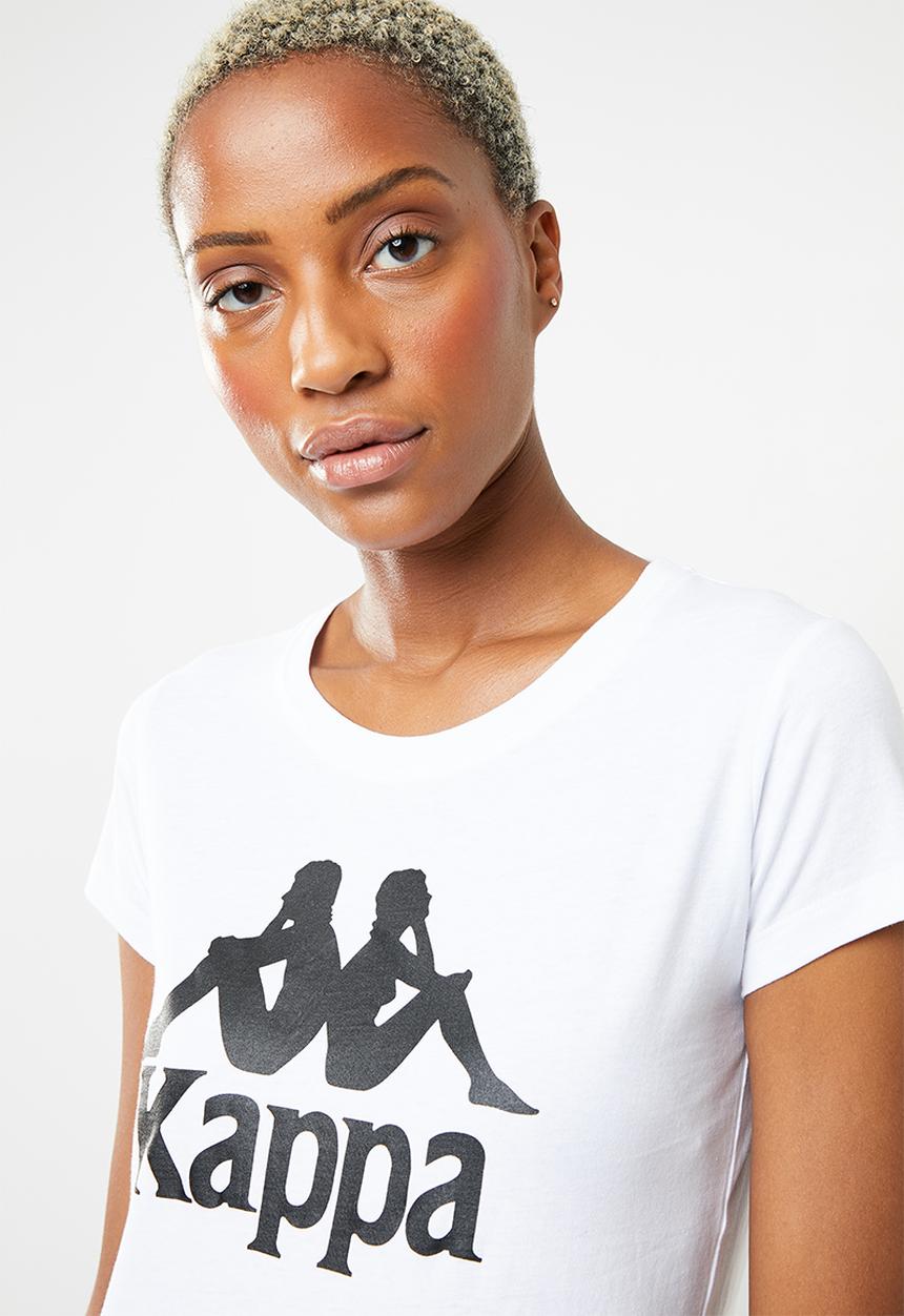 KAPPA - Authentic westessi T-shirt - white & black
