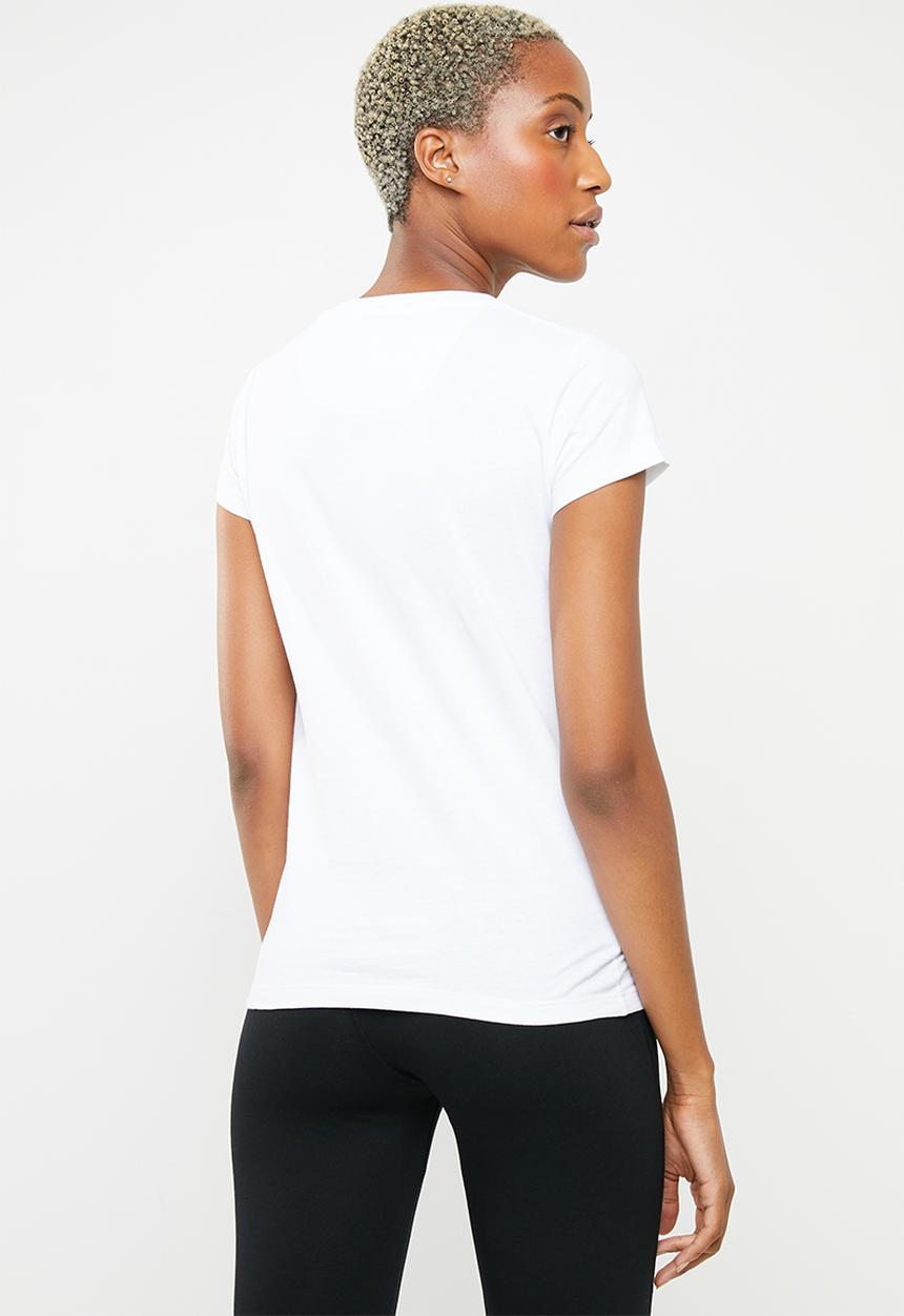 KAPPA - Authentic westessi T-shirt - white & black