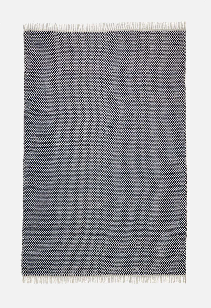 Sixth Floor - Eztia kilim rug - navy