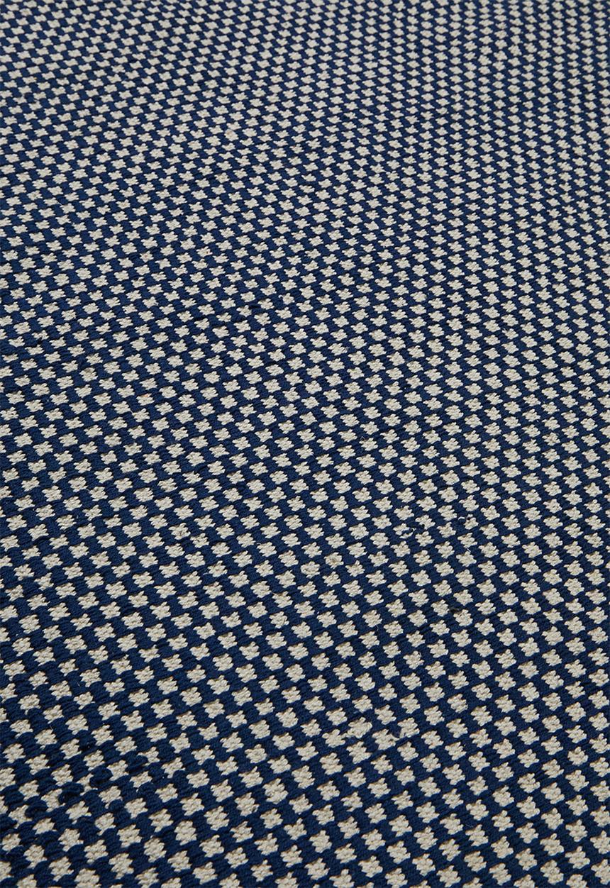 Sixth Floor - Eztia kilim rug - navy