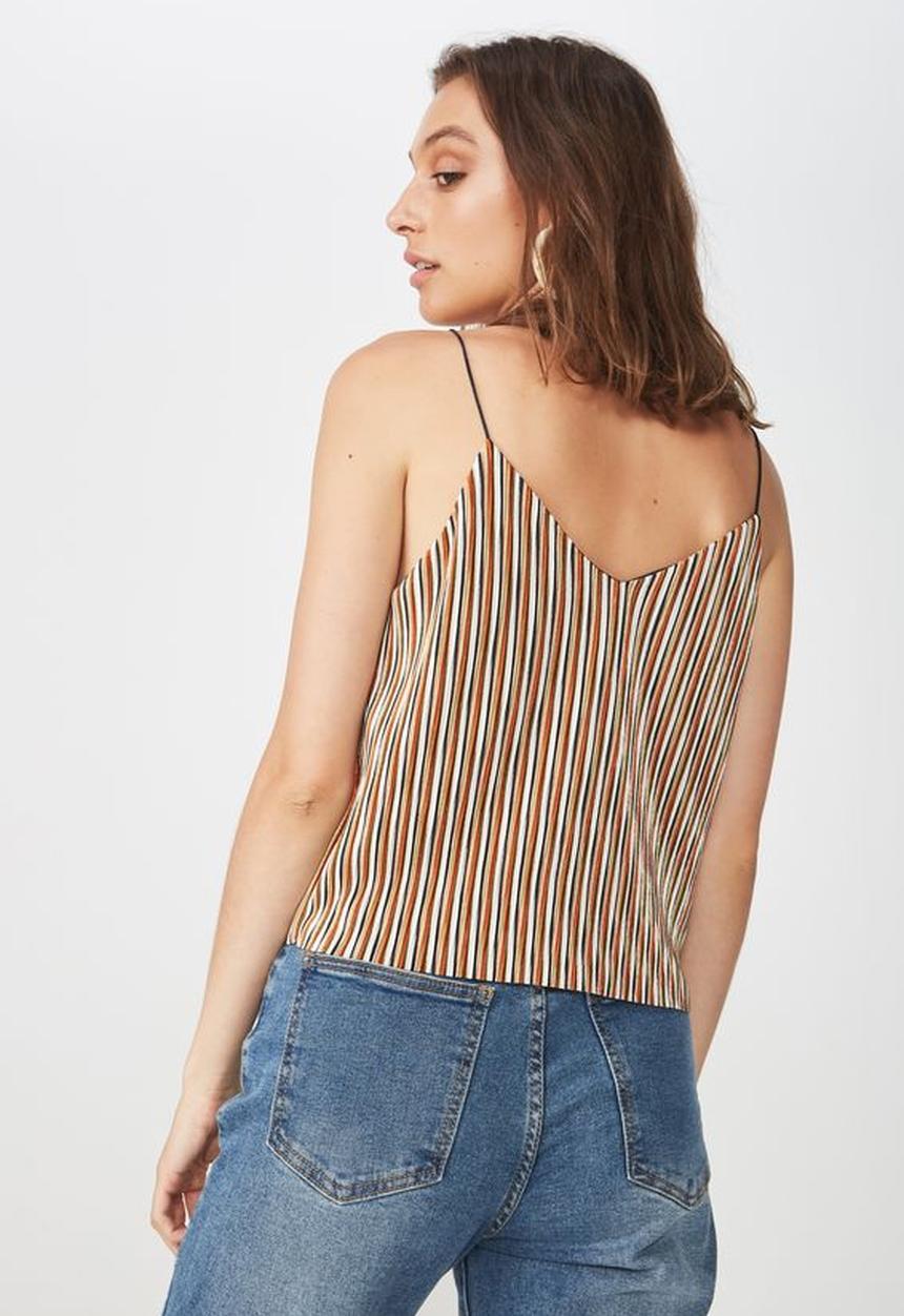 Cotton On - Martha cropped cami - multi
