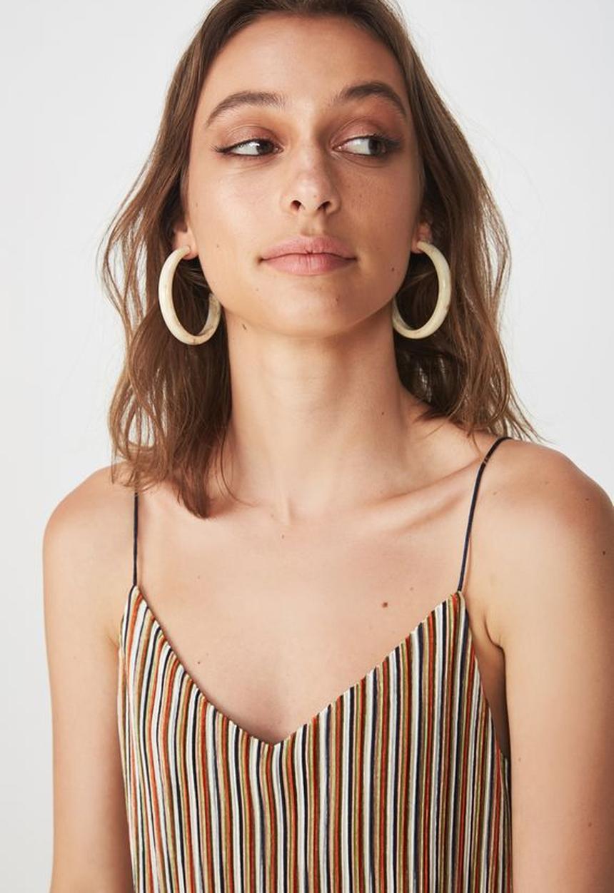 Cotton On - Martha cropped cami - multi