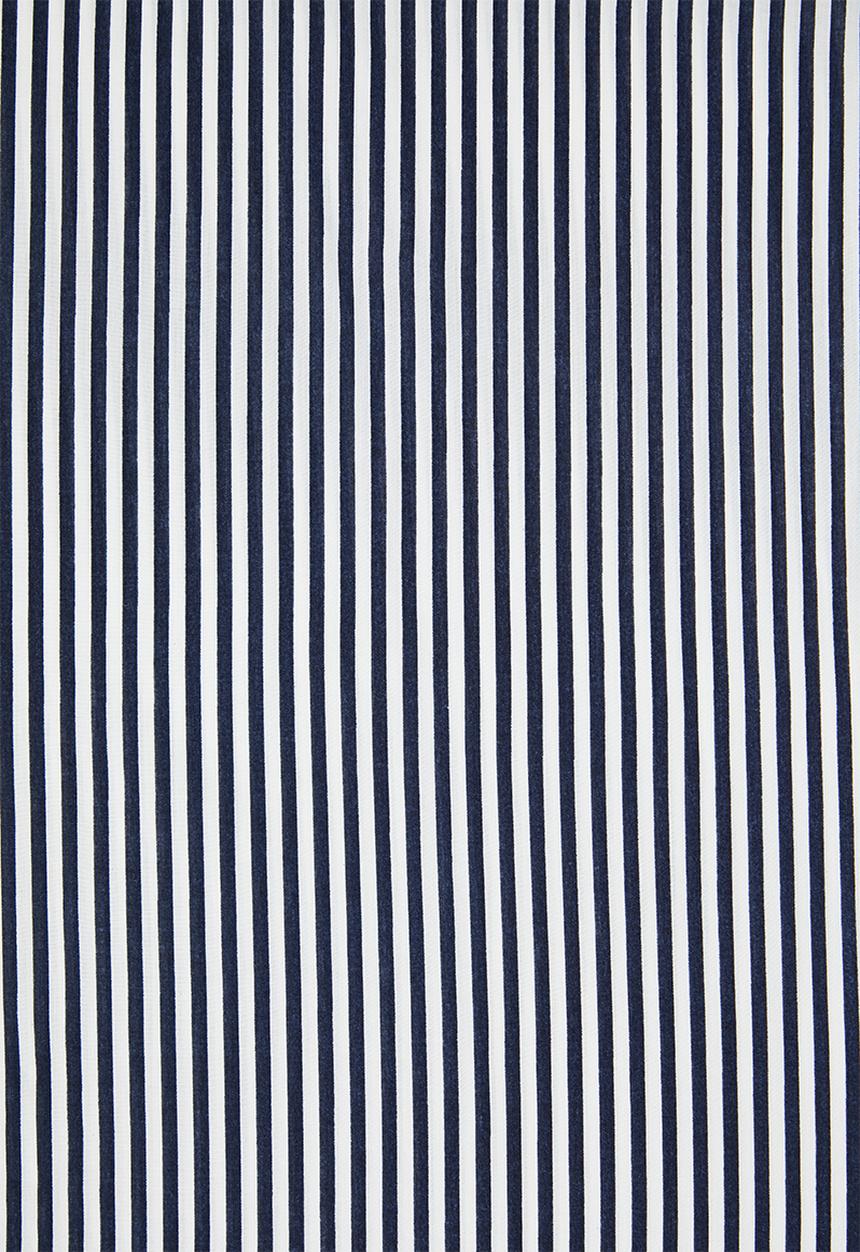Revenge - Striped oversized shirt - navy & white