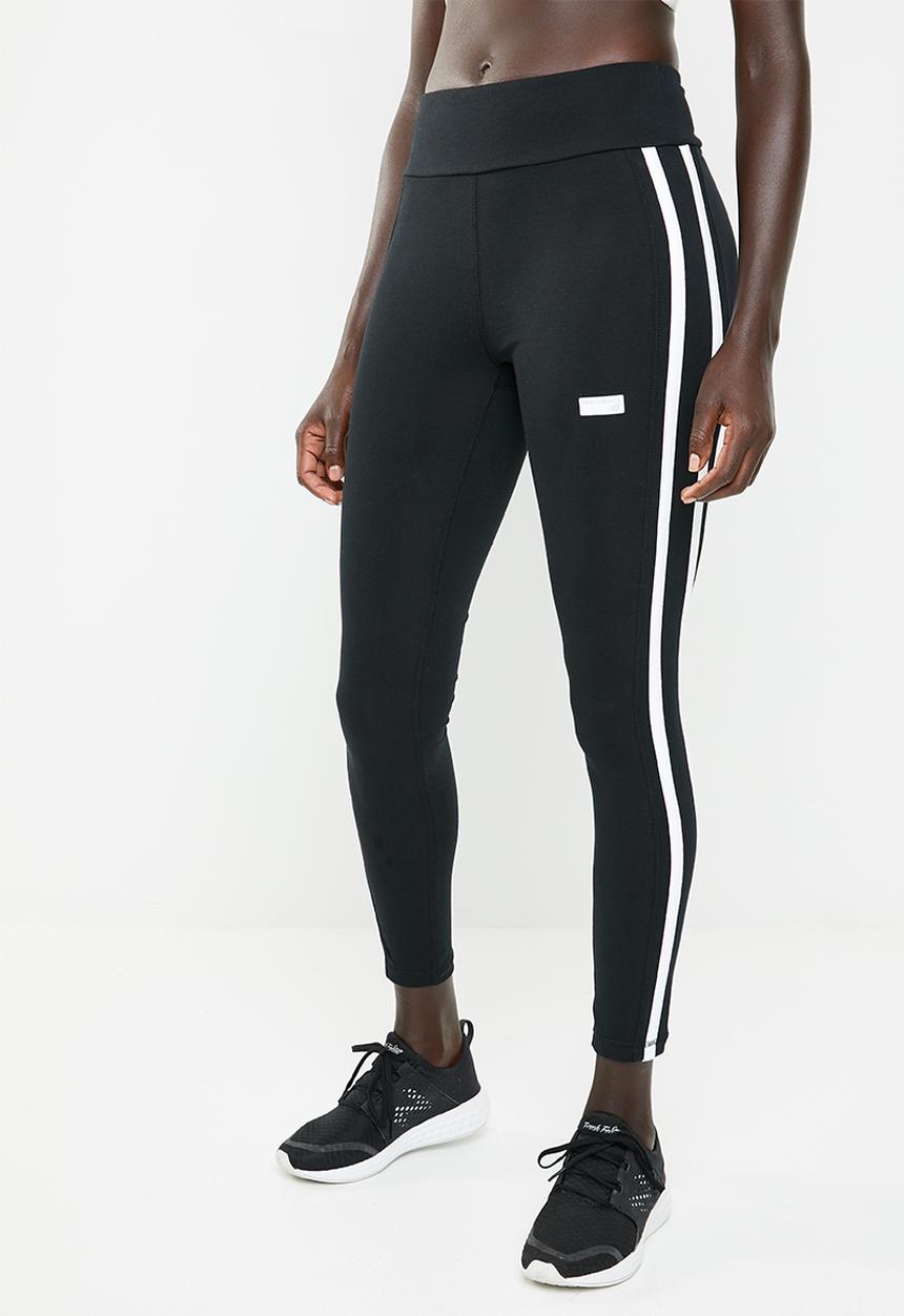 New Balance  - Athletics track legging - black & white