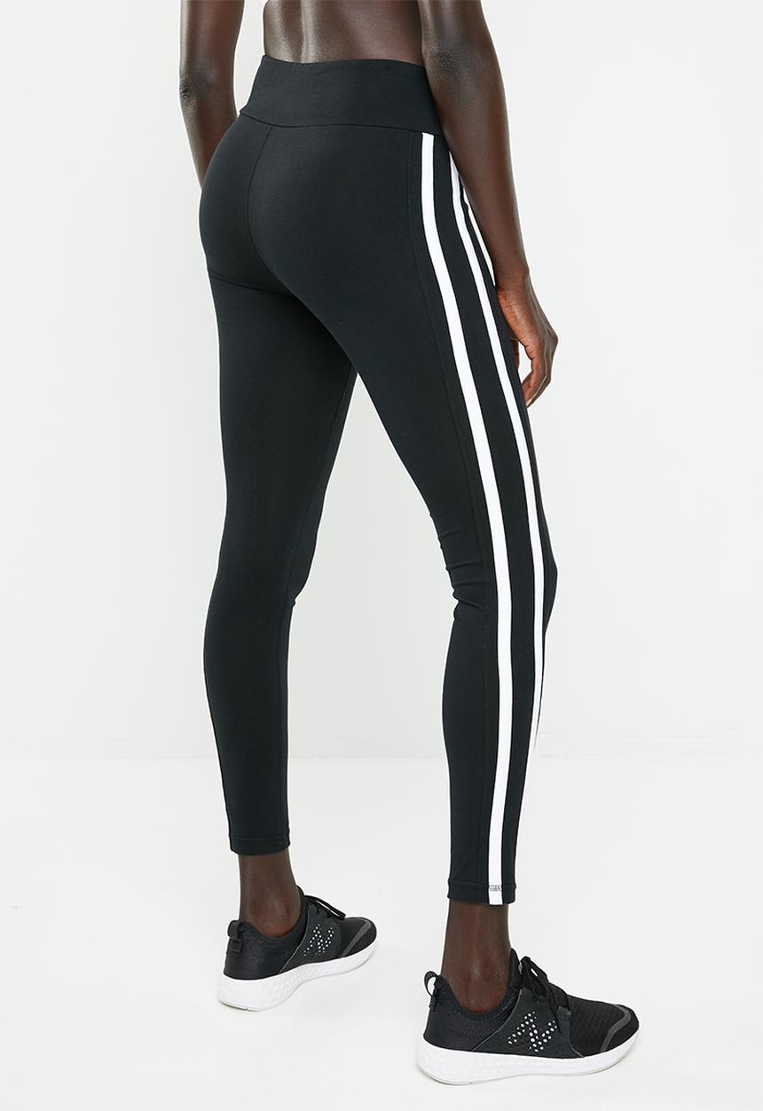 New Balance  - Athletics track legging - black & white