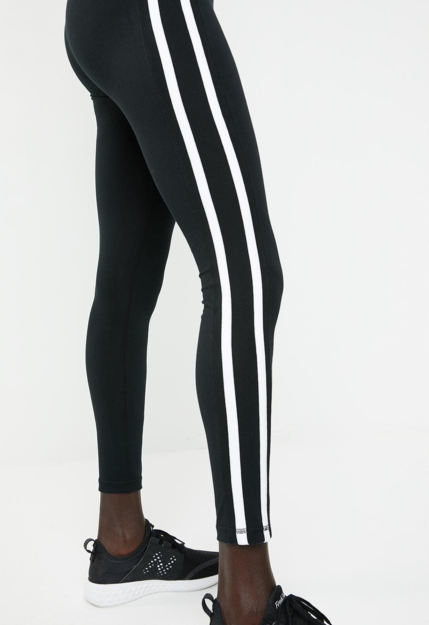 New Balance  - Athletics track legging - black & white
