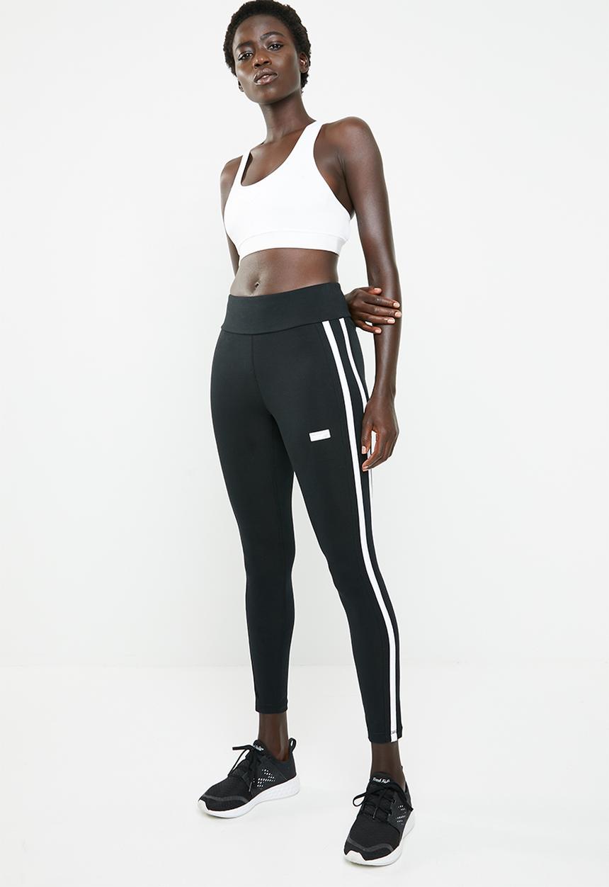 New Balance  - Athletics track legging - black & white
