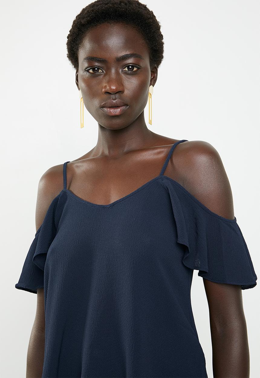 Revenge - Cut-out top - navy