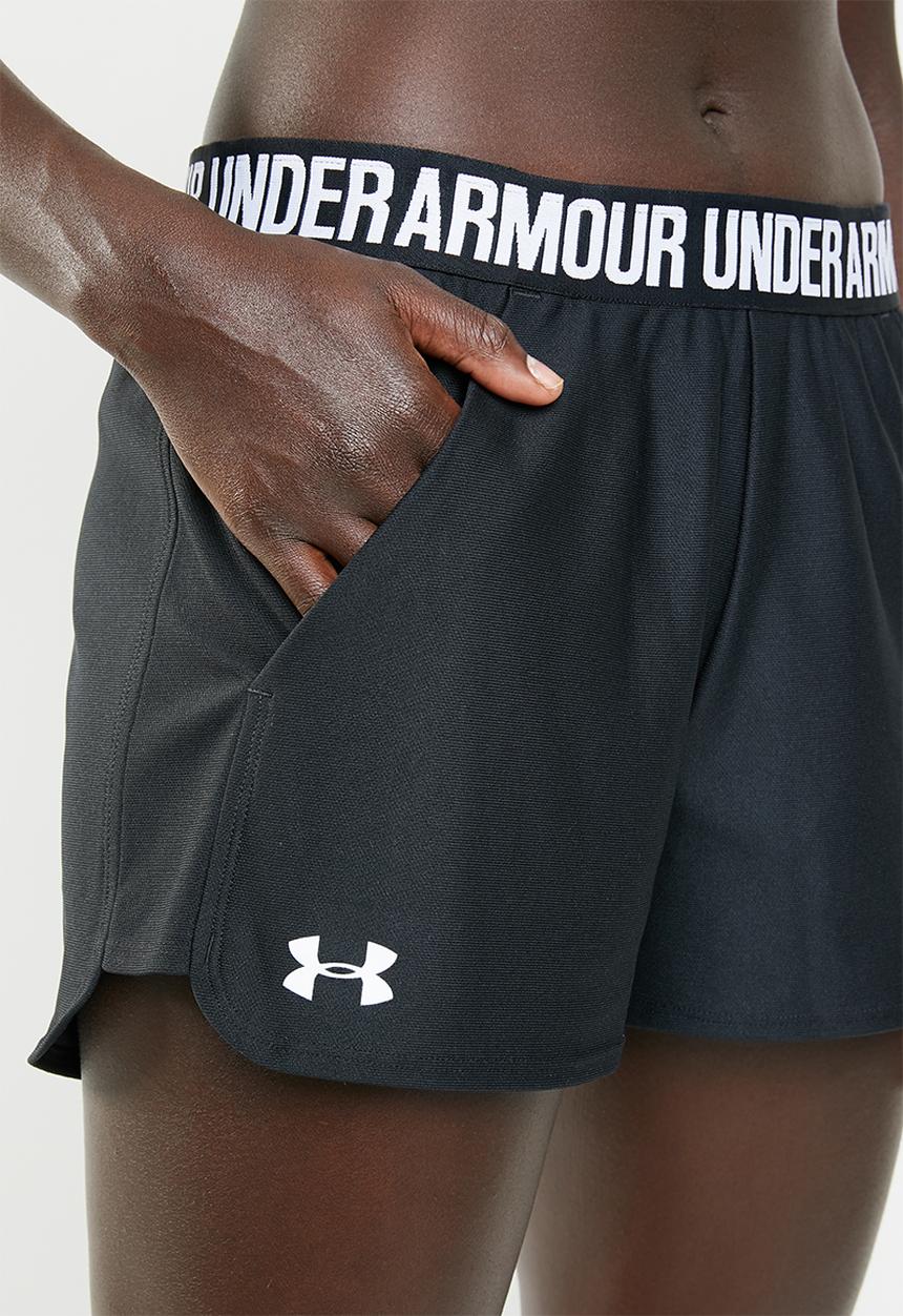 Under Armour - Play up short 2.0 - black & white