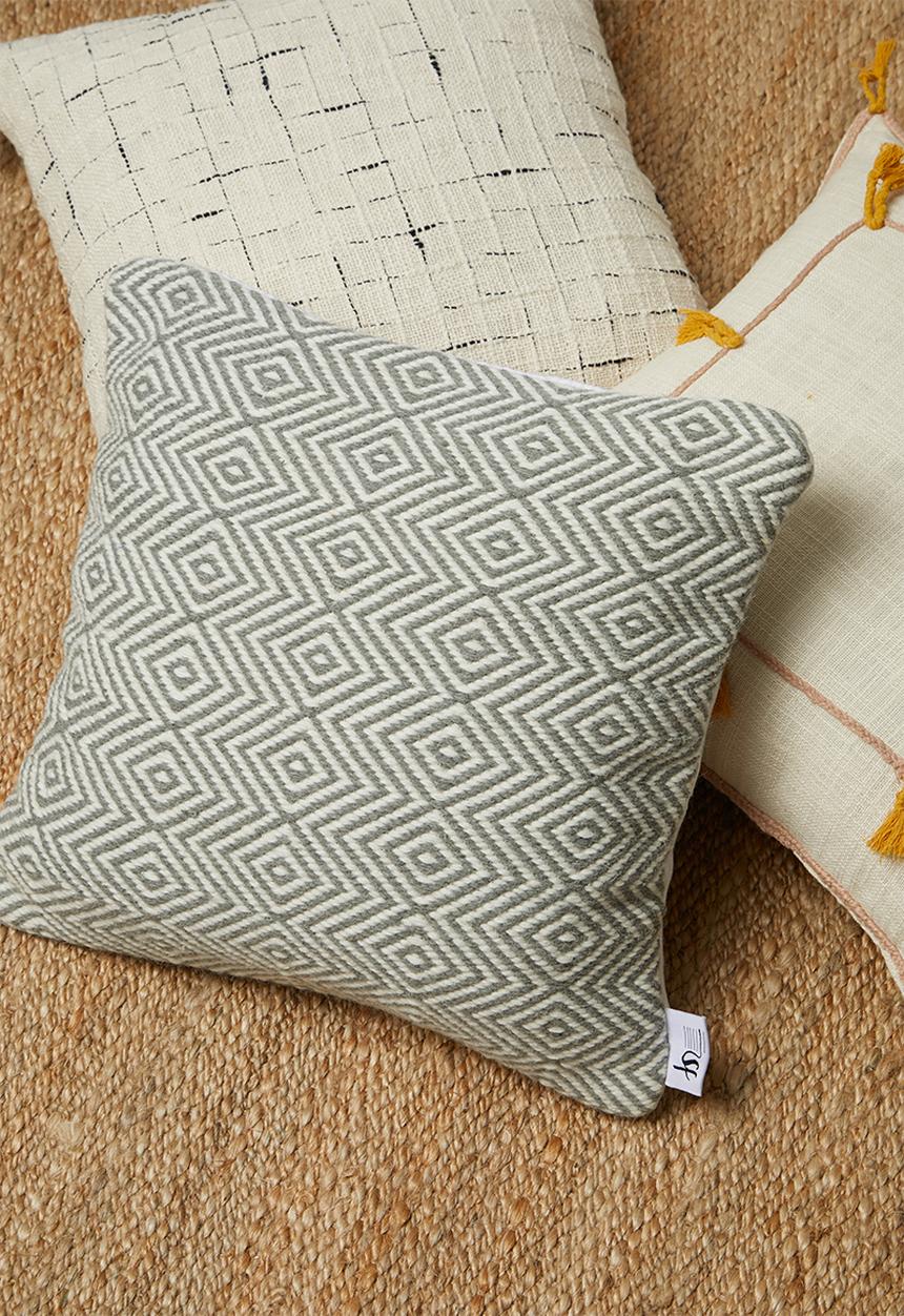 Sixth Floor - Morrissey cushion cover - grey