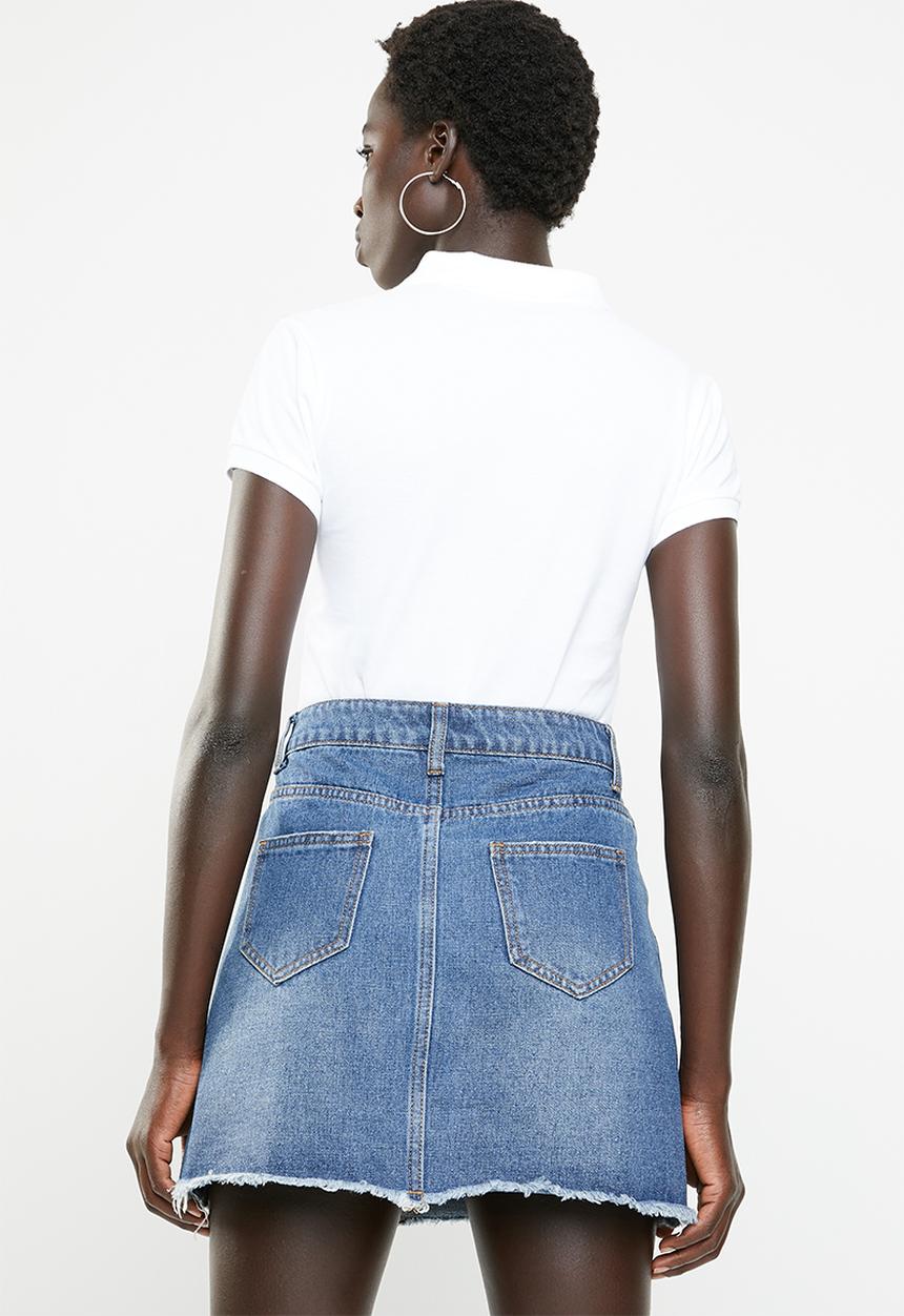GUESS - Short sleeve classic polo - white