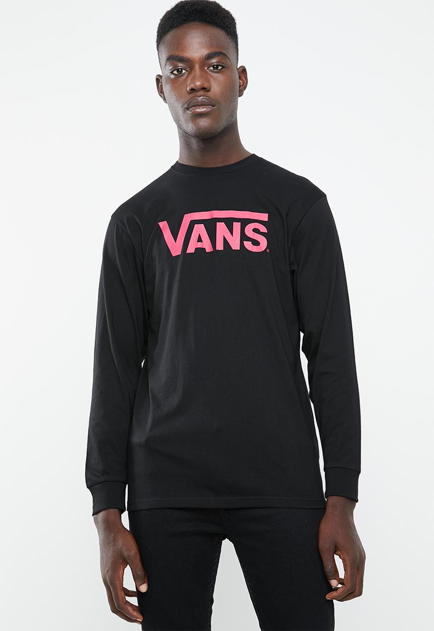 Vans - Vans classic long sleeve tee - black