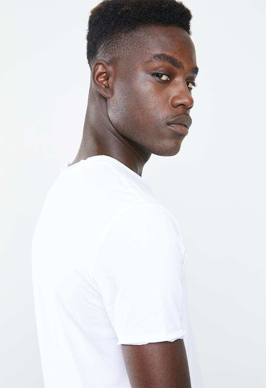 GUESS - Olde logo tee - white