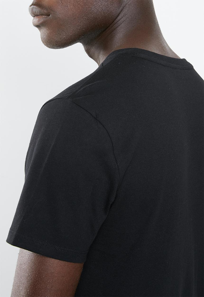 GUESS - Guess hologram short sleeve tee - black