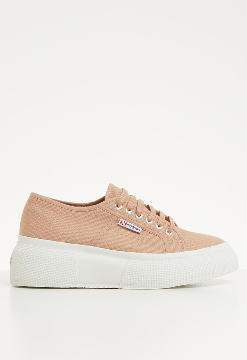 SUPERGA - 2287 Cotu canvas boost wedge - rose mahogany