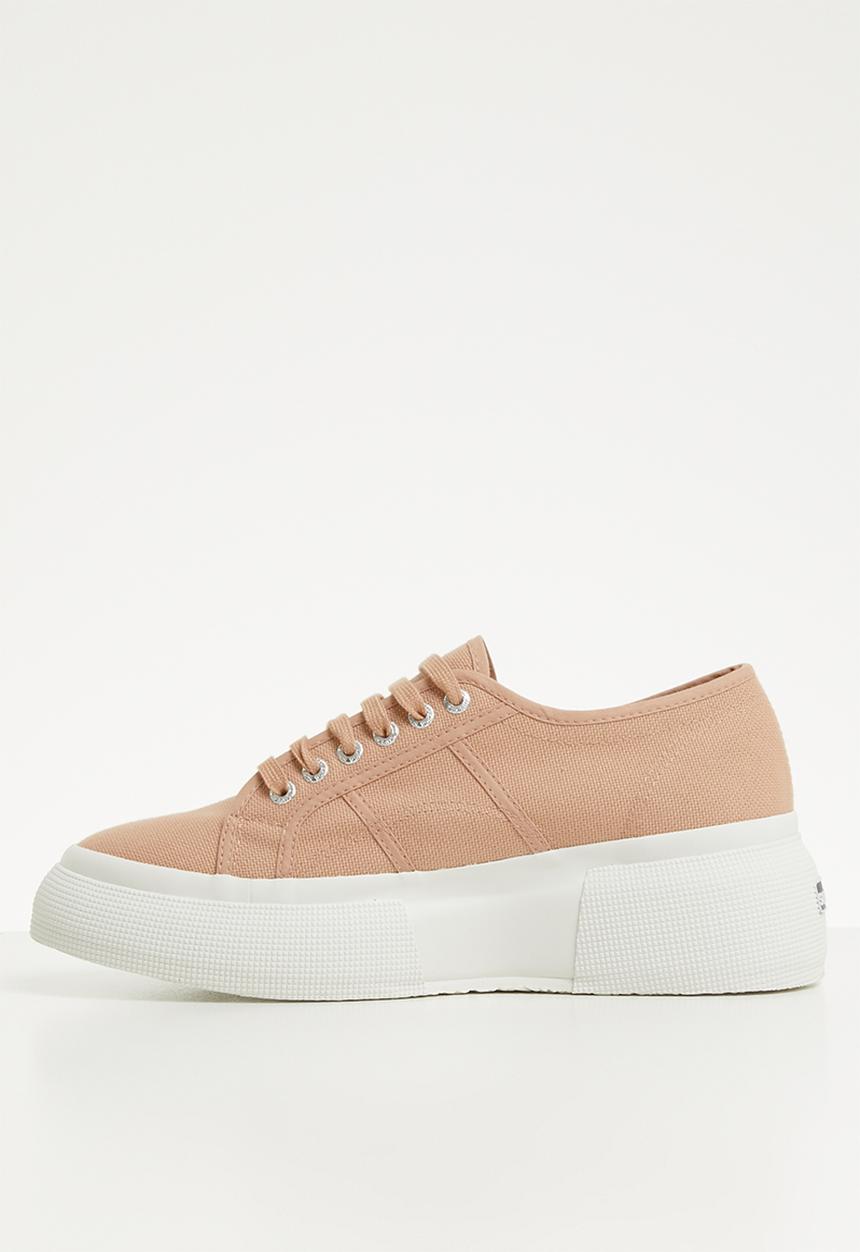 SUPERGA - 2287 Cotu canvas boost wedge - rose mahogany