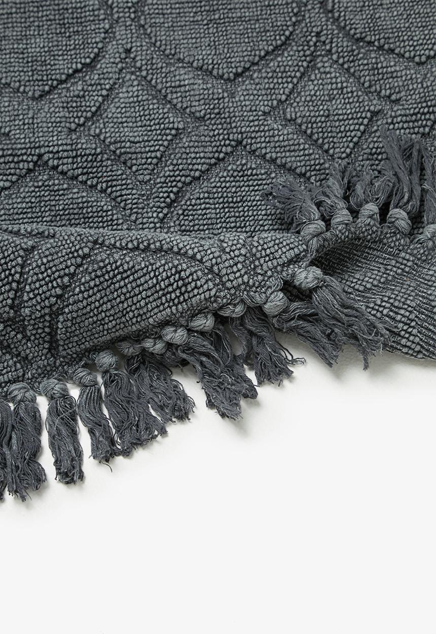 Sixth Floor - Sterling jacquard bathmat - grey 