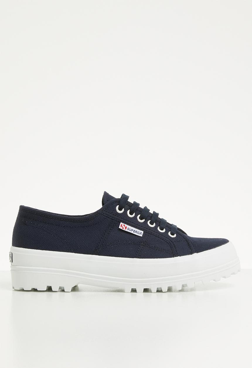SUPERGA - 2555 Cotu canvas tank sole - f43 navy white