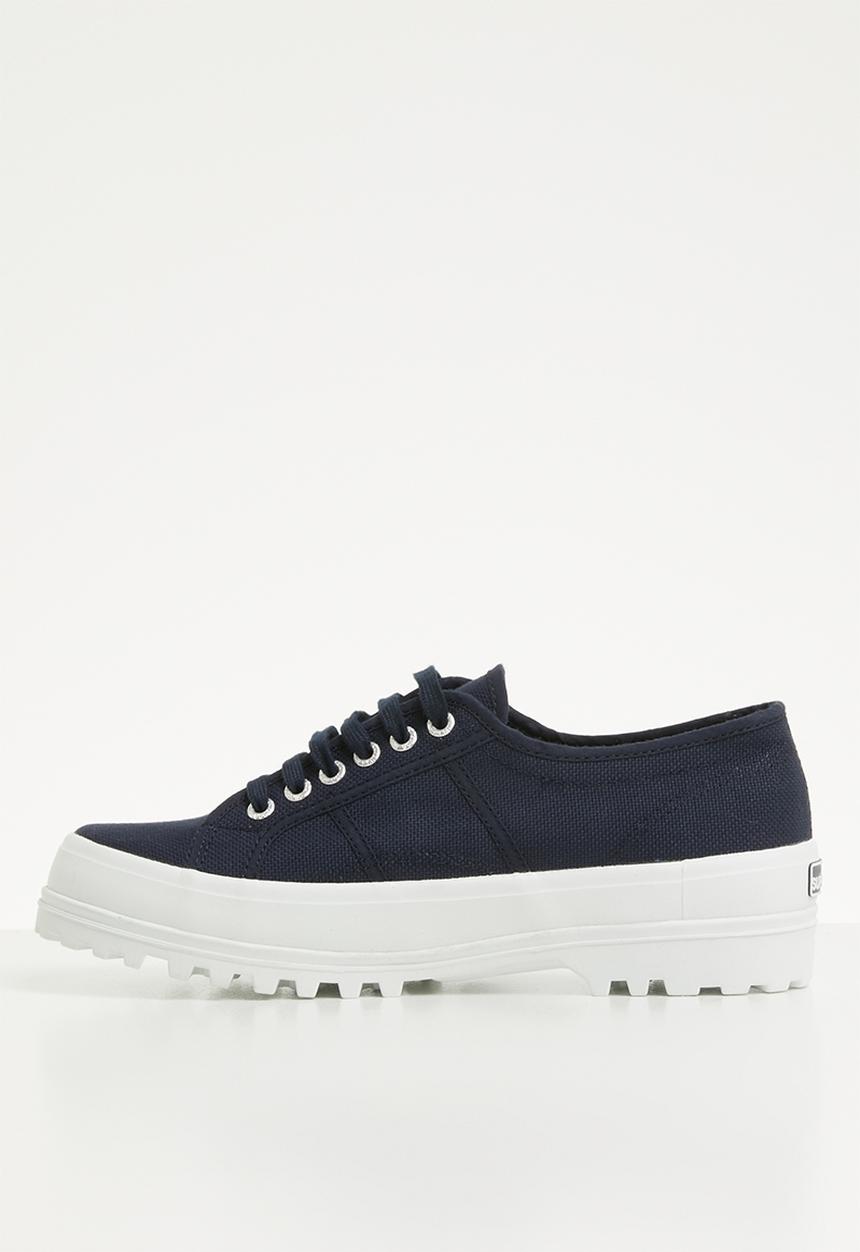 SUPERGA - 2555 Cotu canvas tank sole - f43 navy white