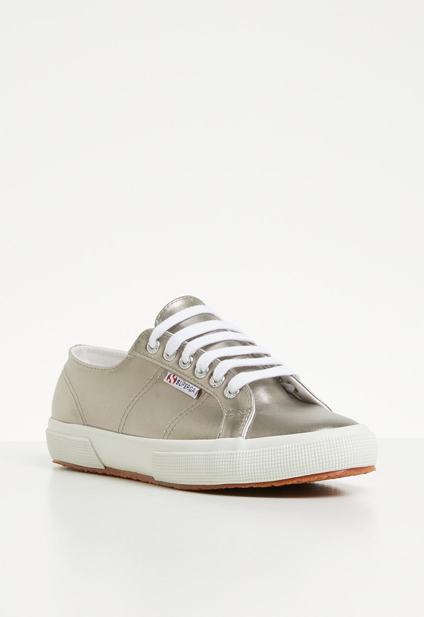 SUPERGA - 2750 Pu metallic foil shine - 082 grey
