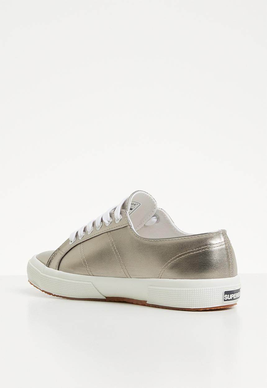 SUPERGA - 2750 Pu metallic foil shine - 082 grey