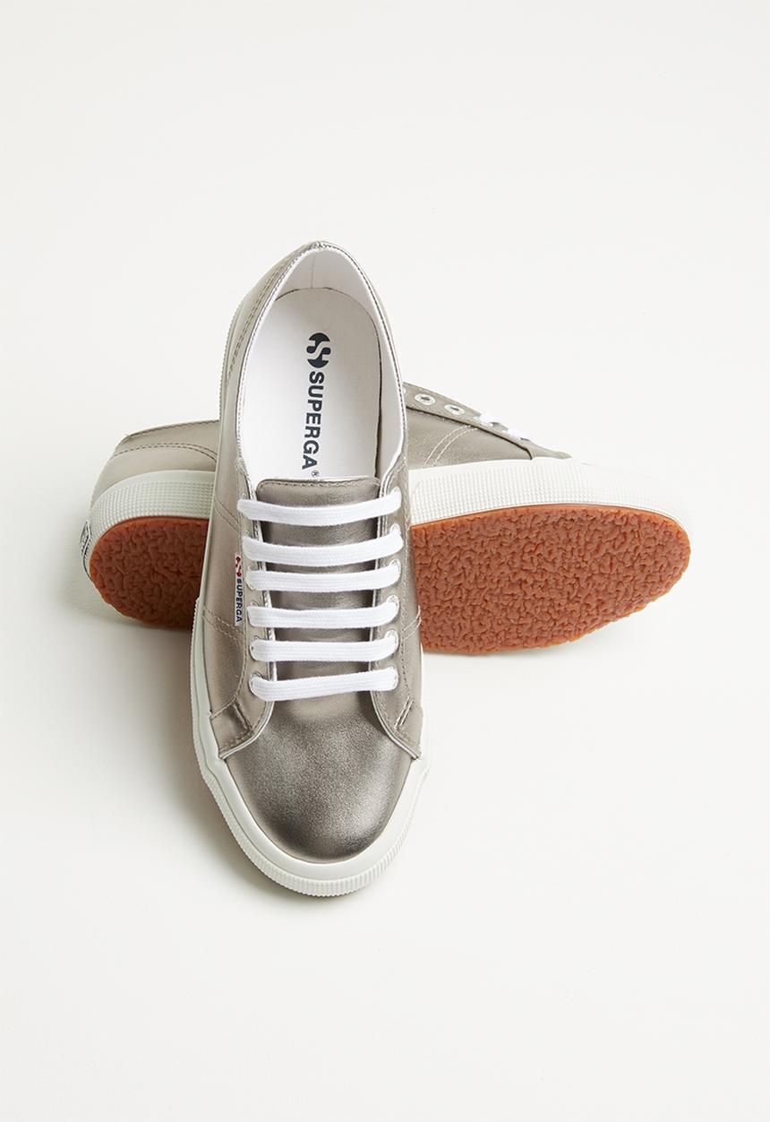 SUPERGA - 2750 Pu metallic foil shine - 082 grey