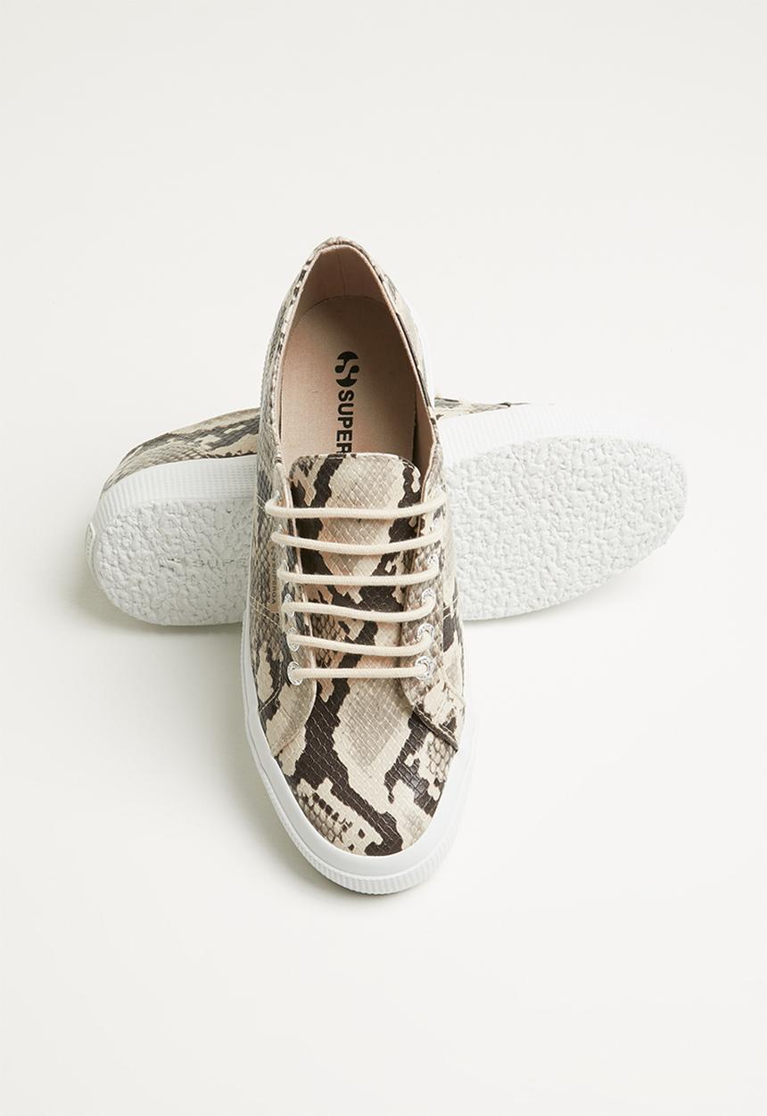 SUPERGA - 2750 Synthetic snake - g65 taupe -black