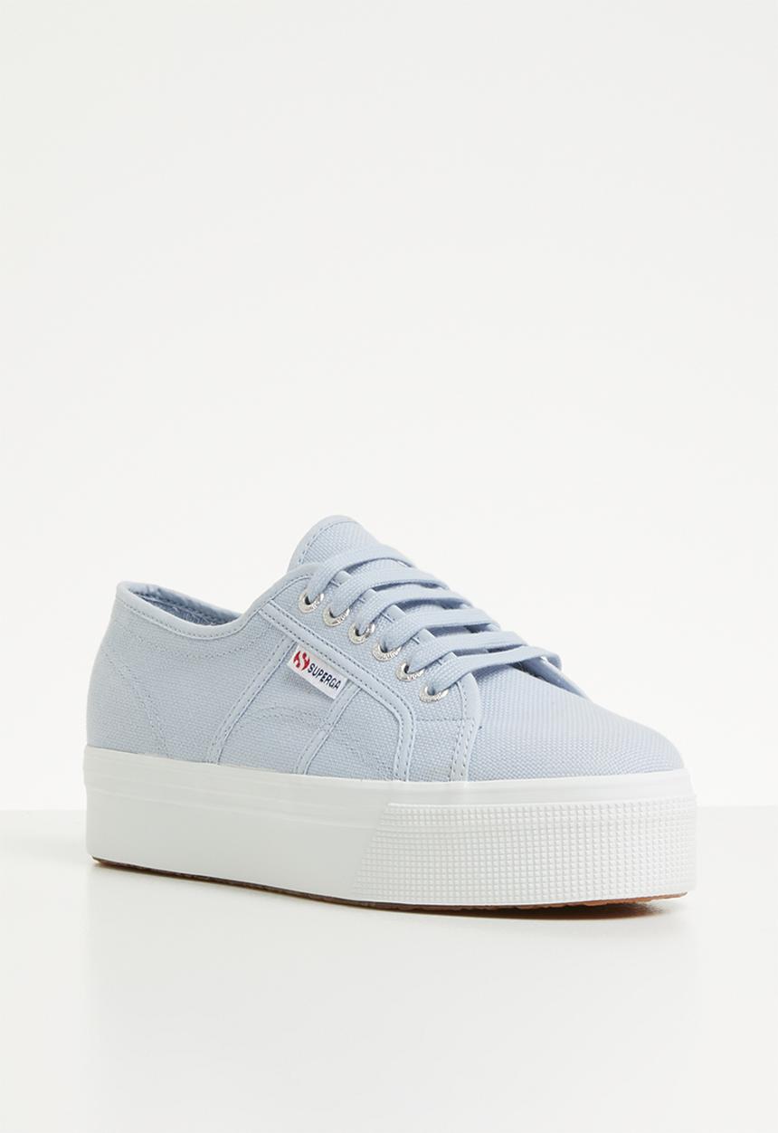 SUPERGA - 2790a Cotw classic canvas full wedge - 325 azure erica