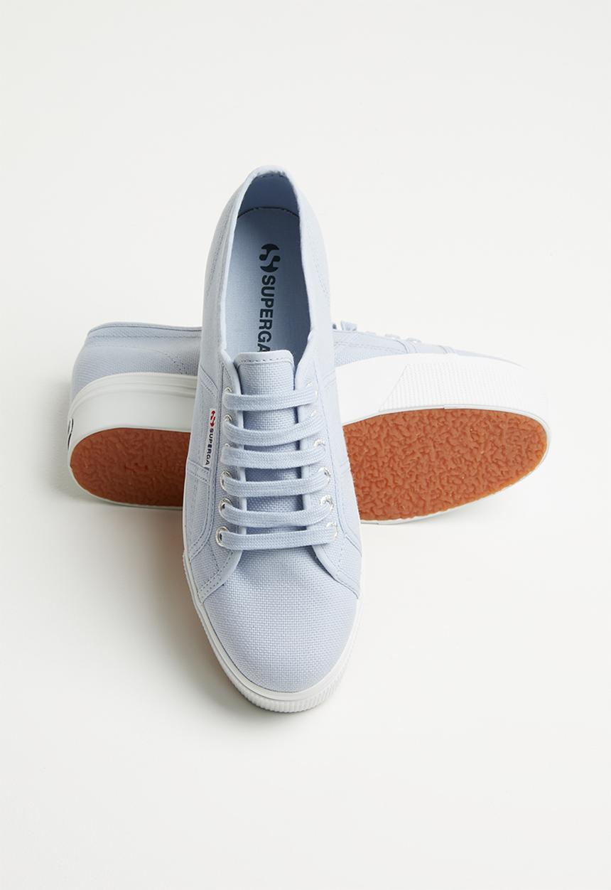 SUPERGA - 2790a Cotw classic canvas full wedge - 325 azure erica