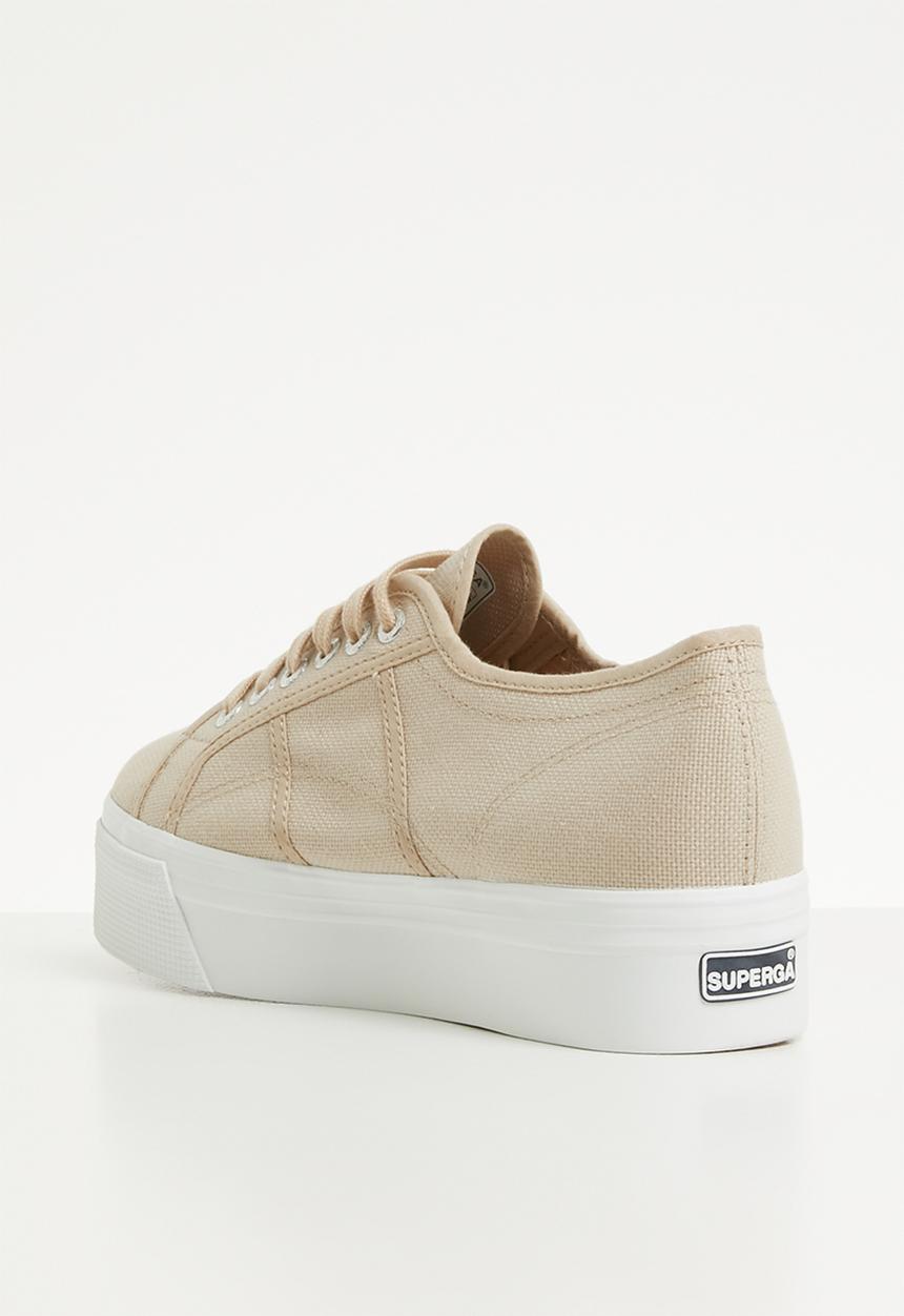 SUPERGA - 2790a Cotw classic canvas full wedge - j71 beige moonlight
