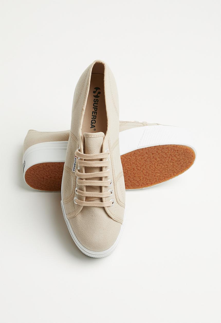 SUPERGA - 2790a Cotw classic canvas full wedge - j71 beige moonlight