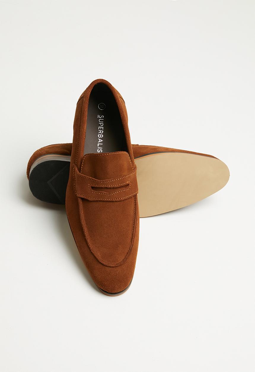 Superbalist - Christopher suede loafer - tan