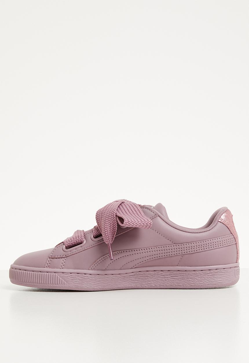 PUMA - Basket heart bio hacking - elderberry-puma silver