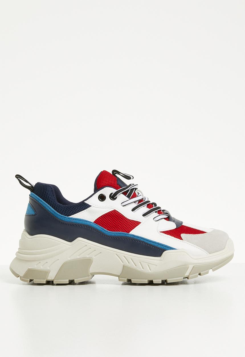 Superbalist - Evie sneaker - navy & red