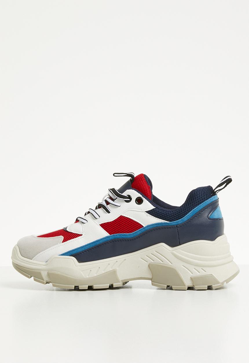 Superbalist - Evie sneaker - navy & red