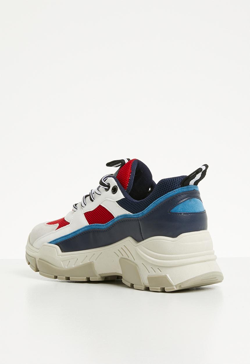 Superbalist - Evie sneaker - navy & red
