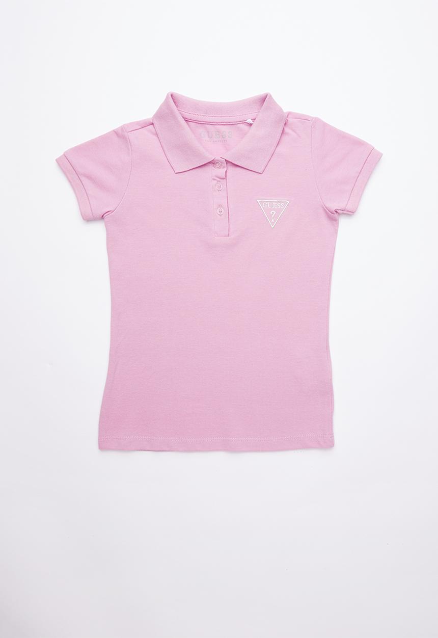 GUESS - Classic Guess polo - pink