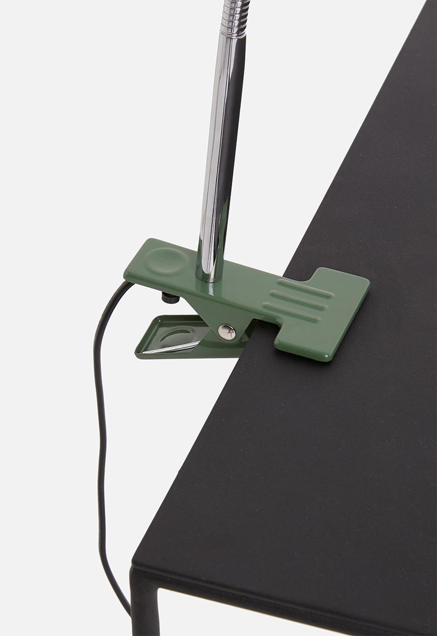 Present Time - Z clip on lamp - jungle green