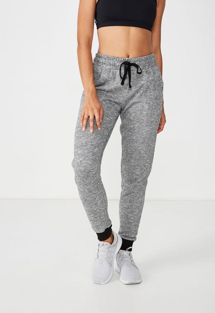 Cotton On - Gym track pants - grey & black