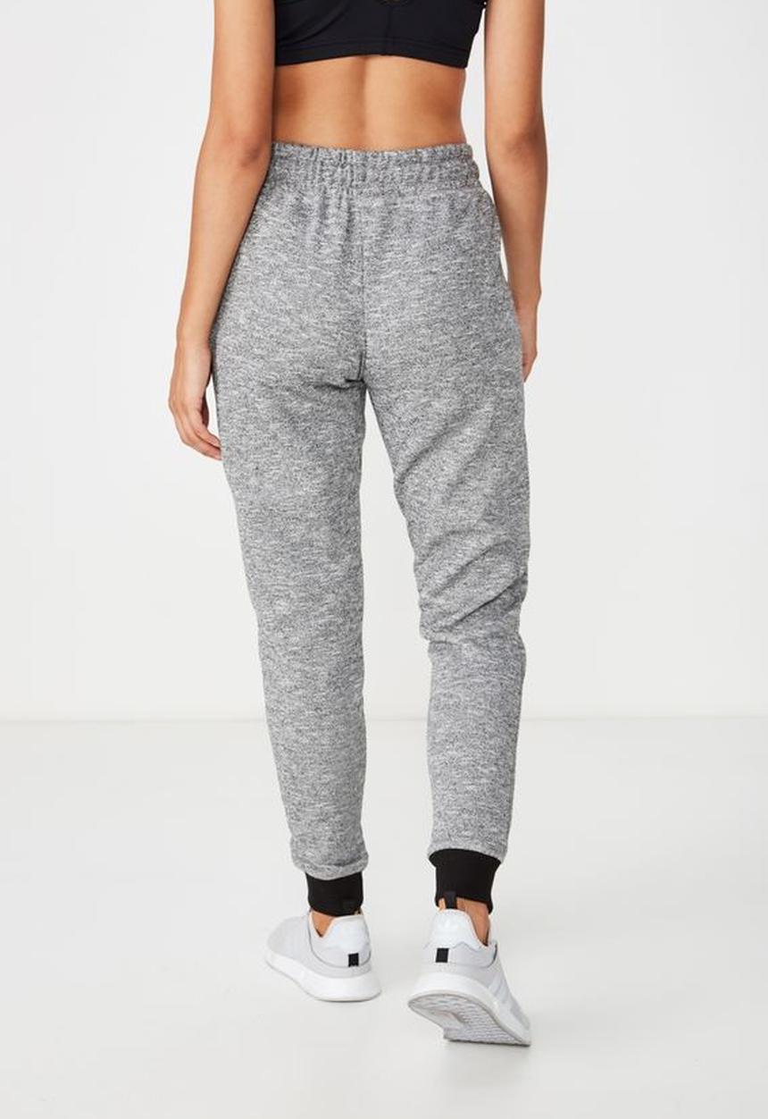Cotton On - Gym track pants - grey & black