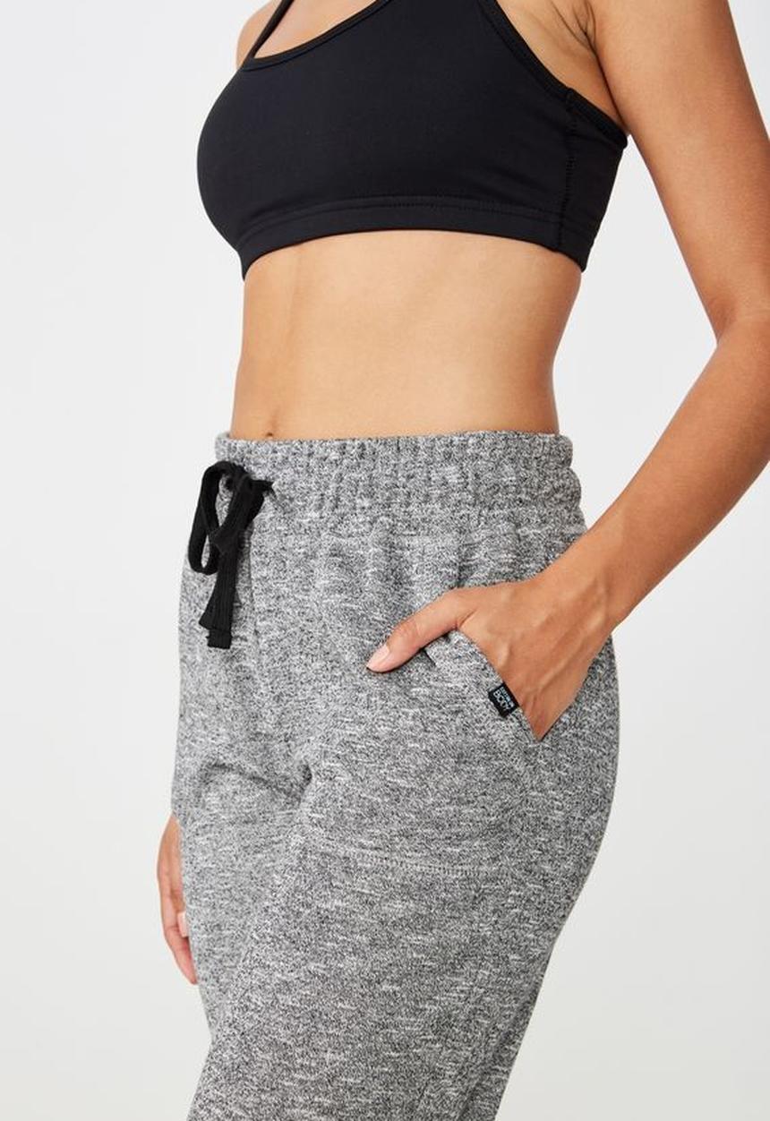 Cotton On - Gym track pants - grey & black