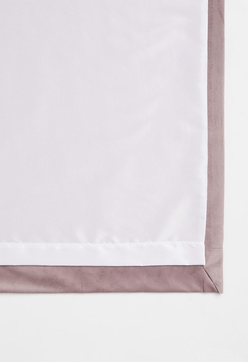 Sixth Floor - Velvet eyelet curtain 2 pack - rose