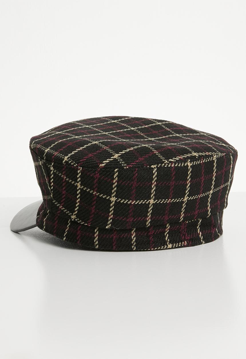 Superbalist - Check Baker Boy cap 