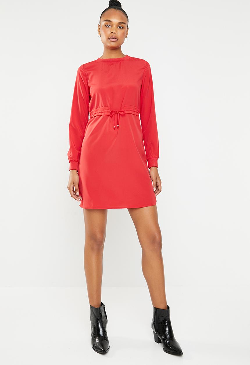 Noisy May - Monty short dress - red